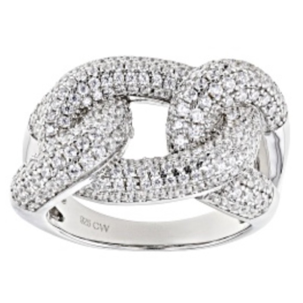CHARLES WINSTON FOR BELLA LUCE(R) 3.75CTW WHITE DIAMOND RING